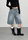 [MADE] Summer Boyish Bermuda Denim Pants