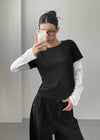 Sioton Layered Long Sleeve Tee