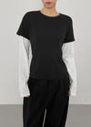 Sioton Layered Long Sleeve Tee