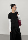 Sioton Layered Long Sleeve Tee