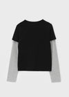 Sioton Layered Long Sleeve Tee
