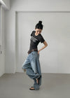 Roverin Slim Lettering T-Shirt