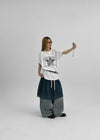 Tupel Check Tiered Midi Skirt