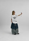 Showcom Loose Fit Printed Short Sleeve Tee