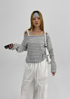 Beldeau Contrast Layered Sleeveless Top