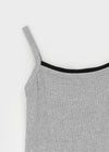 Beldeau Contrast Layered Sleeveless Top