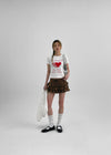 Lowden Printed Semi-Crop Short Sleeve Tee