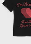 Lowden Printed Semi-Crop Short Sleeve Tee