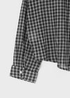 [MADE] Shrut Check Summer Loose Fit Hooded Shirt