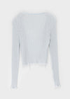 Sendel Sheer Lace Crop Cardigan