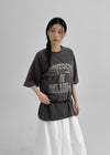 (UNISEX) Celtio Pigment Printed Short Sleeve T-shirt