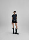 [MADE] Melvin Henry-Neck Collar Short Sleeve T-shirt