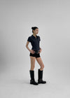 [MADE] Melvin Henry-Neck Collar Short Sleeve T-shirt