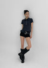 [MADE] Melvin Henry-Neck Collar Short Sleeve T-shirt