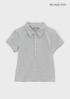 [MADE] Melvin Henry-Neck Collar Short Sleeve T-shirt