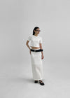 Kongking Dot Crop Short Sleeve Tee