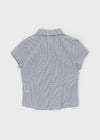 [MADE] Cebu Checkered Short Sleeve Short Sleeve T-shirt