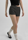 [MADE] Manka Polka Dot Elastic-Waist Shorts
