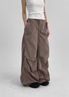 [MADE] Natit Nylon Pleated Back-Banding Pants