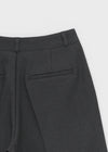 [MADE] Bourbon Two-Tuck Bermuda Slacks
