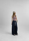[MADE] Quble Wide-Leg Two-Tuck Banding Pants