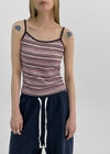 [MADE] Mameldi Stripe Knit Sleeveless