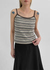 [MADE] Mameldi Stripe Knit Sleeveless