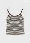 [MADE] Mameldi Stripe Knit Sleeveless