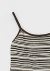 [MADE] Mameldi Stripe Knit Sleeveless