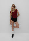 [MADE] Printy Tiered Banding Shorts