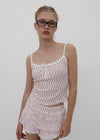 [MADE] Chiti Punching Lace Sleeveless Top (Set Available)