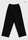 (UNISEX) Pearl Hall Wide Banding Pants (Linen 100%)