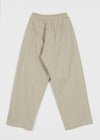 (UNISEX) Pearl Hall Wide Banding Pants (Linen 100%)