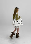 Ronitz Dot Big Shoulder Bag