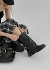 Decent Buckle Folding Mid Boots