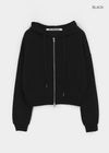 [B-BASIC] Airsweat Lockerer Fit Kapuzen-Zip-Up