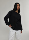 [B-BASIC] Standard Overfit Sweatshirt Langarm T-Shirt