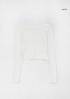 [MADE] KINNY SET - Layered Crop Long Sleeve T-shirt