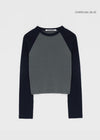 [B-BASIC] Standard raglan long-sleeved shirt (2SIZE)