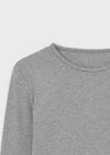[MADE] KINNY SET - Layered Crop Long Sleeve T-shirt