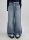 Pantalons en denim large Kotal