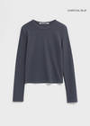 [B-BASIC] Standard Round Long Sleeve T-Shirt 2SIZE