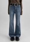 Cheft Bootcut Denim-Hose