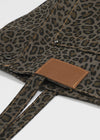 Bolso Grande de Hombro de Leopardo con Botón a Presión Soak