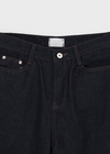 Pantalons en denim large brut Kukah Non-Fade