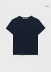 [B-BASIC] Standard Rundhals Kurzarm T-Shirt 2SIZE