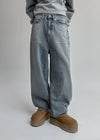 Wilmill Washed Wide Denim Pants