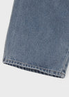 Remitin gewaschene weite Denim-Hose