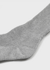 Yoully Mesh Ribbed Long Socks