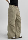 Meten Nylon Cargo Pintunk Two-way Pants